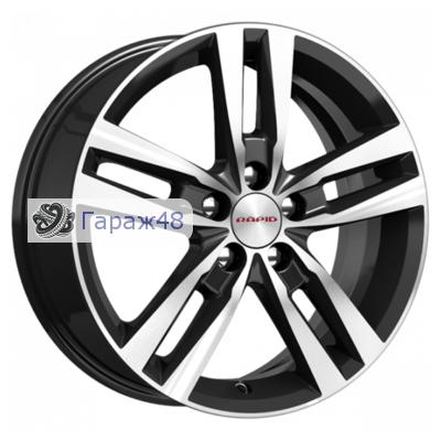 K&amp;K KC868 R16 / 6.5J PCD 5x108 ET 40 ЦО 67.1 Литые Черный глянцевый с полированной лицевой поверхностью