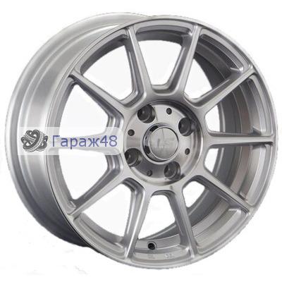LS 820 R15 / 6.5J PCD 4x100 ET 40 ЦО 73.1 Литые Серебристый полированный